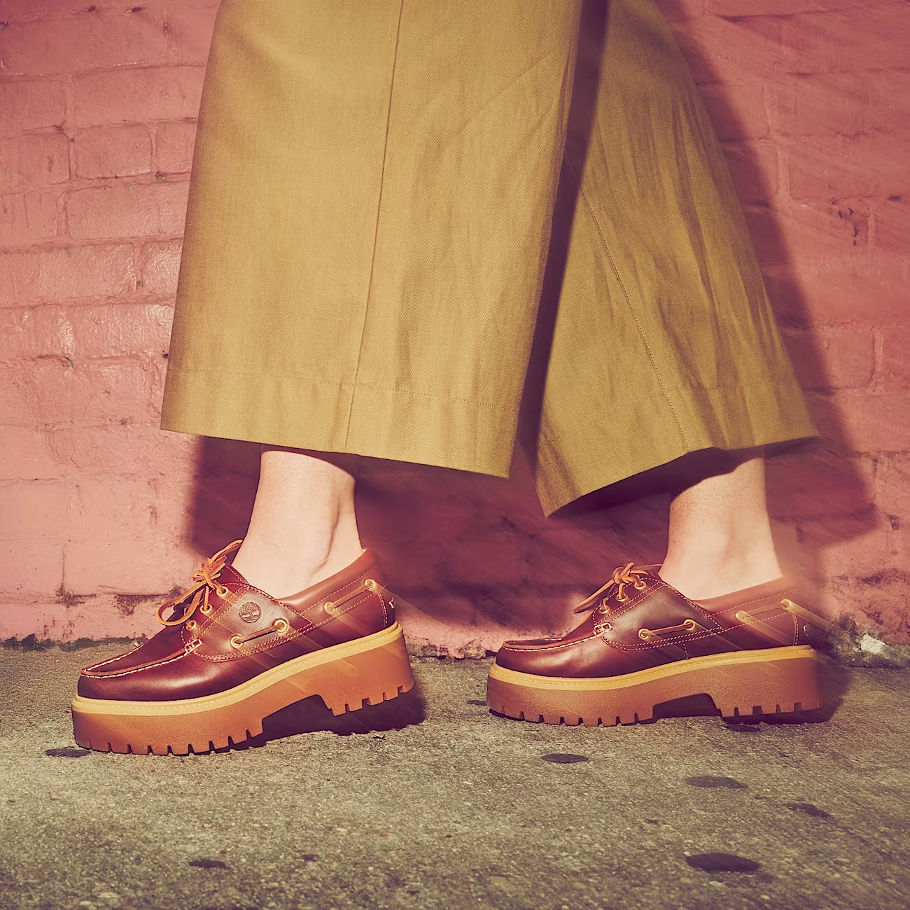 Timberland - STONE STREET PLATFORM BOAT SHOE