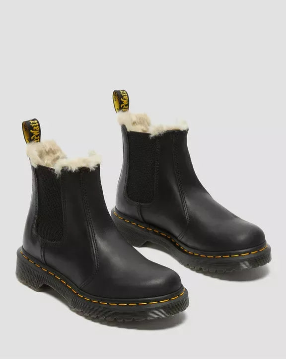 Dr. Martens - 2976 Women's Faux Fur Lined Chelsea Boots