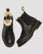 Dr. Martens - 2976 Women's Faux Fur Lined Chelsea Boots