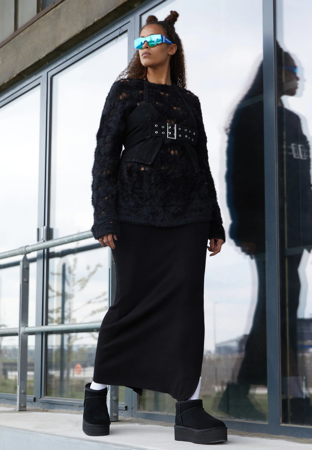 CLASSIC ULTRA MINI PLATFORM - Low ankle boots