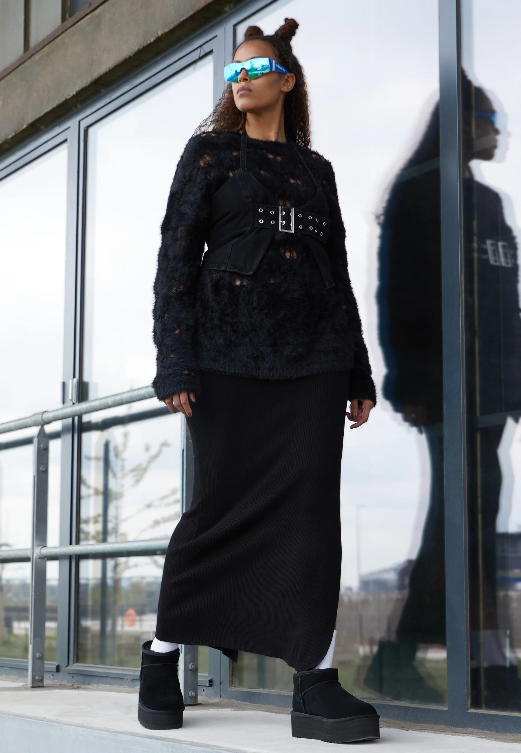 CLASSIC ULTRA MINI PLATFORM - Low ankle boots