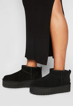 CLASSIC ULTRA MINI PLATFORM - Low ankle boots