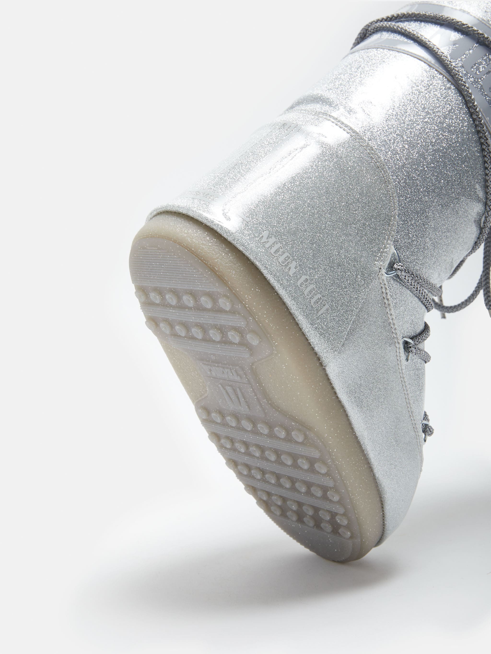ICON SILVER GLITTER BOOTS